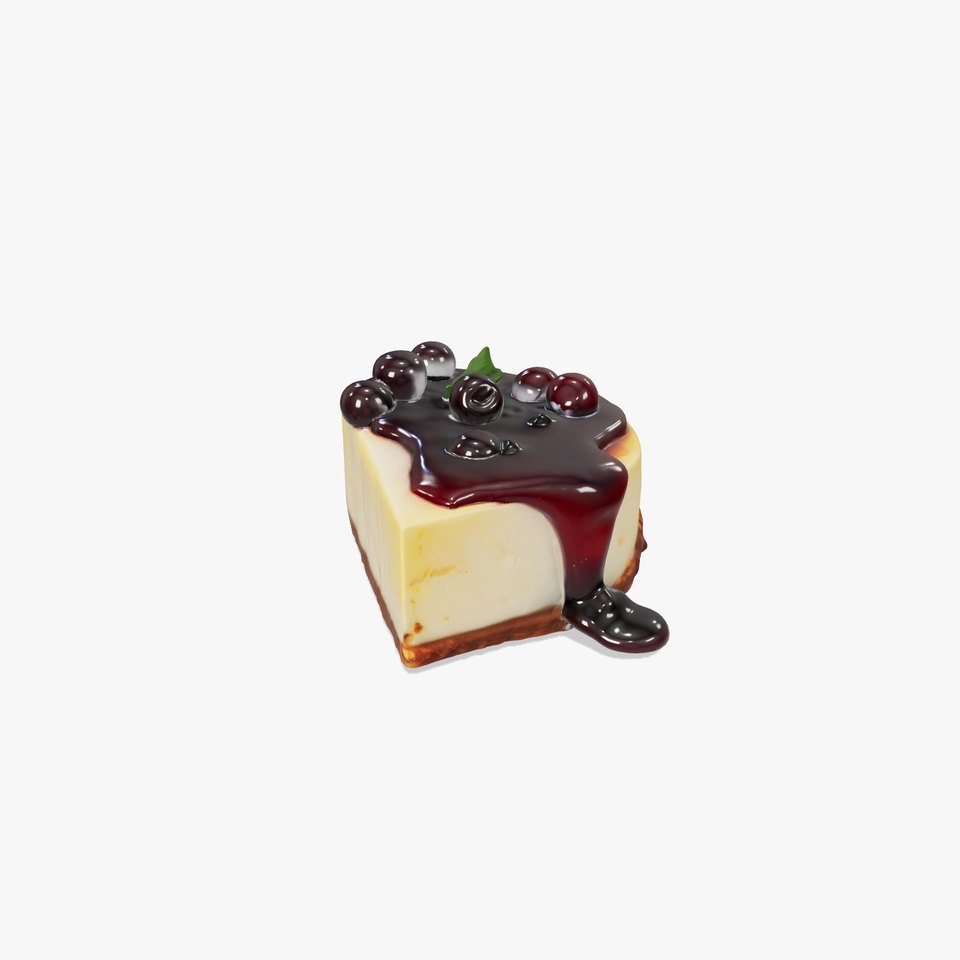 Cherry Cheesecake model pack